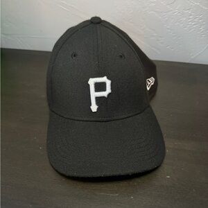 Kids Black 'P' Baseball Cap - New Era Style